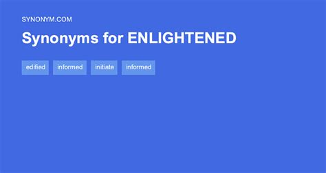 another word for enlighten.